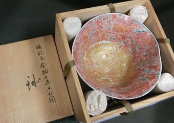 清風与平 極彩瓷
