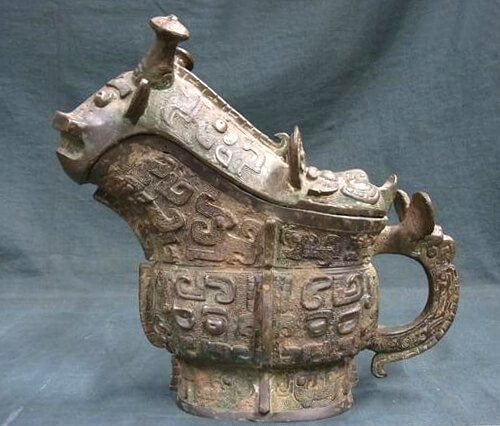 中国青銅器ジコウ