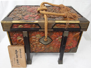 明正天皇御所用 大禮束帯装束入